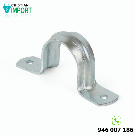 Abrazadera de 1″ con 2 orejas de 2 mm