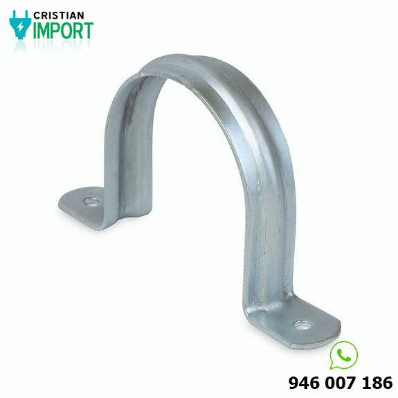 Abrazadera de 2 1/2″ con 2 orejas de 2mm
