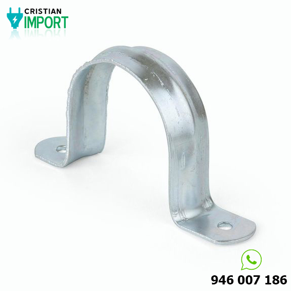 Abrazadera de 2″ con 2 orejas de 2mm