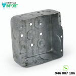 Caja Cuadrada Semipesada 3/4" 0.9 mm