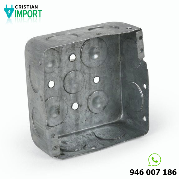 Caja Cuadrada Semipesada 3/4″ 0.9 mm