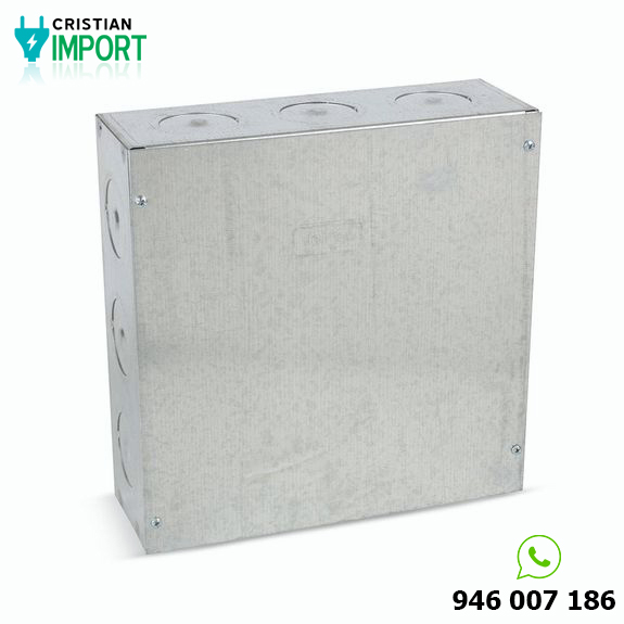 Caja de paso 30x30x10″ 0.9mm