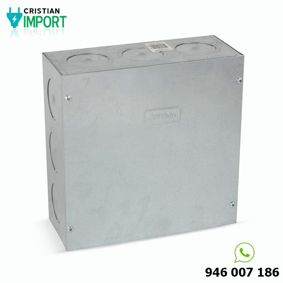 Caja de paso Liviana 10x10x4″ 0.9mm