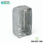 Caja de paso Rectangular 3/4" 1.5 mm