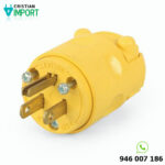 Enchufe 15A 125V L/T PVC