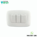 Interruptor Triple Sencia