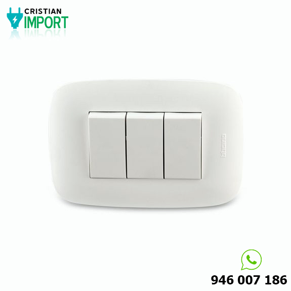 Interruptor Triple Sencia