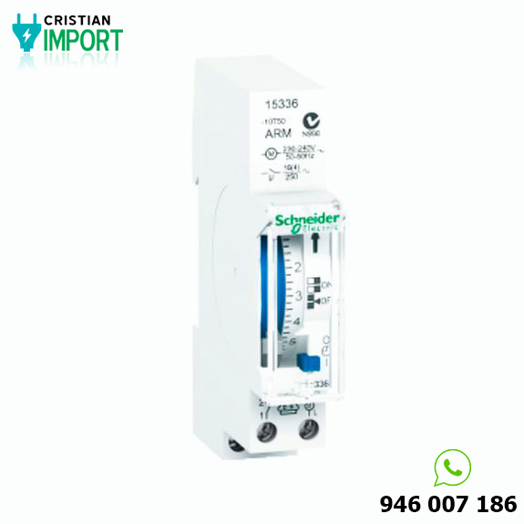 Interruptor horario diario 24 horas 230 VAC