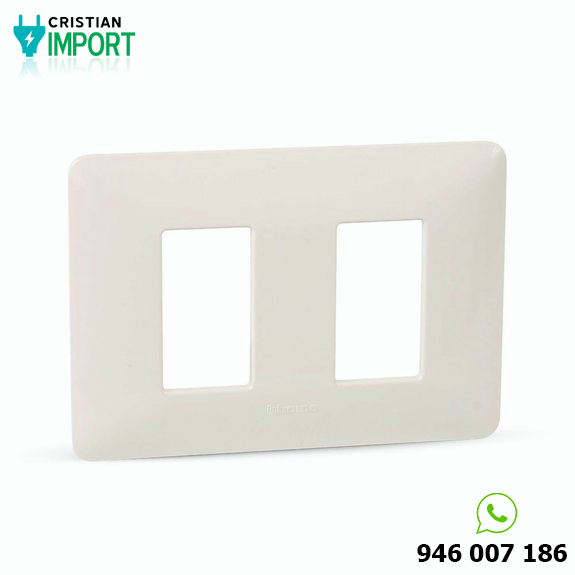 Placa 2M Marfil Matix