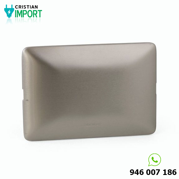 Placa Ciega Champagne Matix