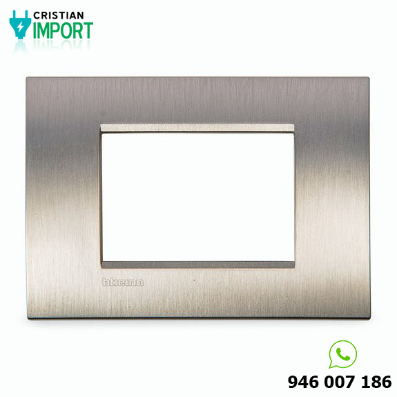 Placa Metal 3M Living Light Acero Pulido