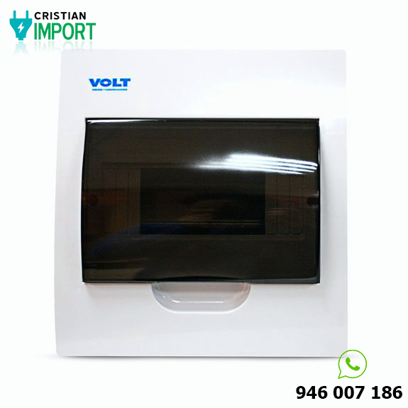 Tablero Adosable PVC 8 polos