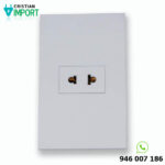 Tomacorriente Core Simple Universal Blanco