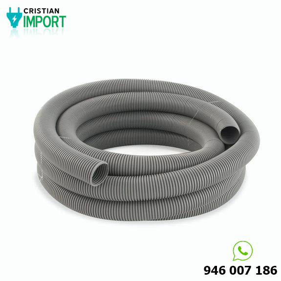 Tubería corrugada flexible 1″ WIR gris x 5 metros