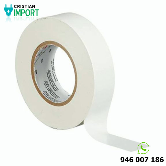 Cinta aislante 3/4 x 18m Temflex 165 Blanca