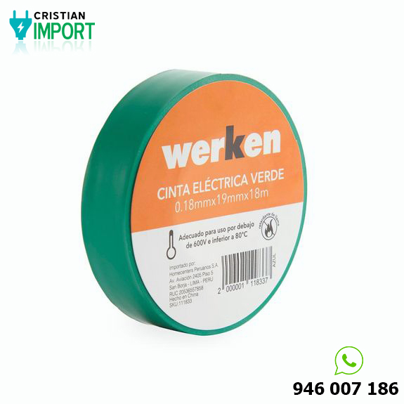 Cinta eléctrica Werken 18 metros