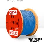 Cable THW-90 450/750 V 14 AWG Celsa azul 50m
