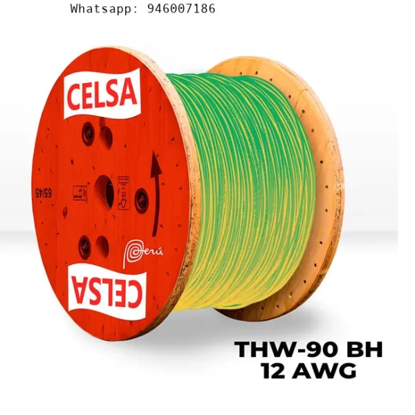 Cable Thw-90 450/750v 12 Awg Celsa – Venta por metro lineal