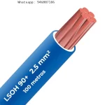 Rollo cable UTP Cat 6 libre halógeno Indeco