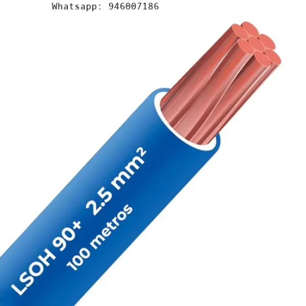 Cable Libre halógeno 90c 2.5mm 2 Celsa (Lsoh) azul