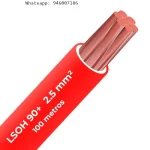 Rollo cable UTP Cat 6 libre halógeno Indeco
