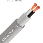 Cable vulcanizado TTRF-70 2x16 AWG gris Celsa