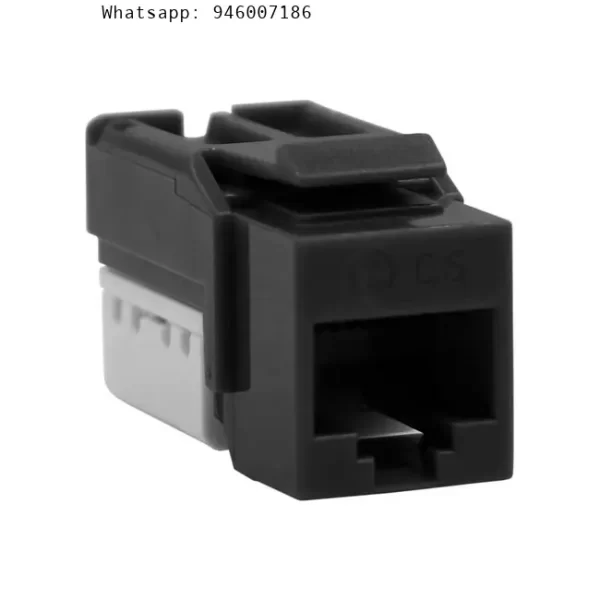 SATRA 102010009 JACK RJ45 CAT6 Negro