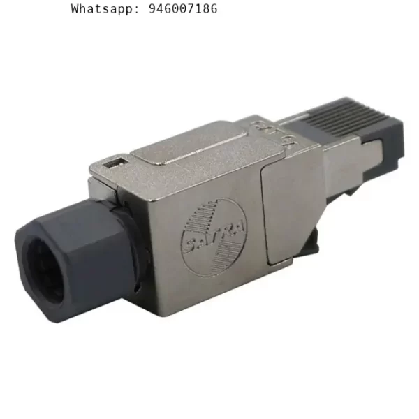 SATRA 103040001 1-PACK PLUG CONECTOR RJ45 CAT6A Blindado