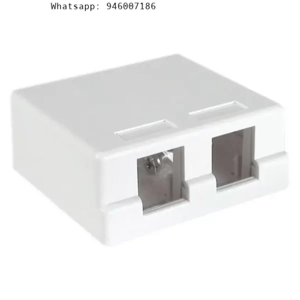 SATRA 111010201 Roseta caja de conexiones de 2 puertos