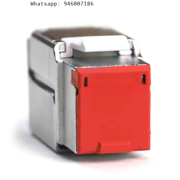 SATRA 111090005 20-PACK TAPA PROTECTOR PARA JACK CAT6A Rojo