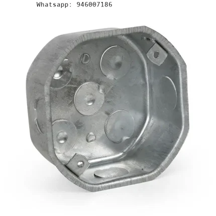 Caja Octogonal Liviana Metal 0.3mm Jormen