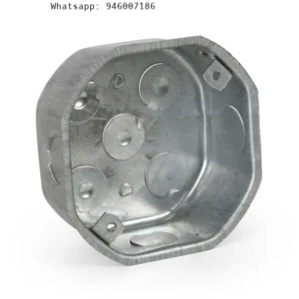 Caja Octogonal Liviana Metal 0.3mm Jormen