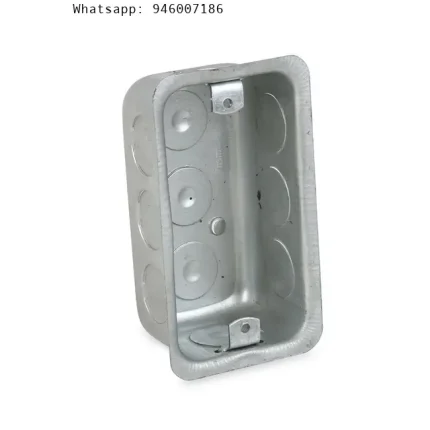 Caja de paso Rectangular Liviana 0.3mm Jormen